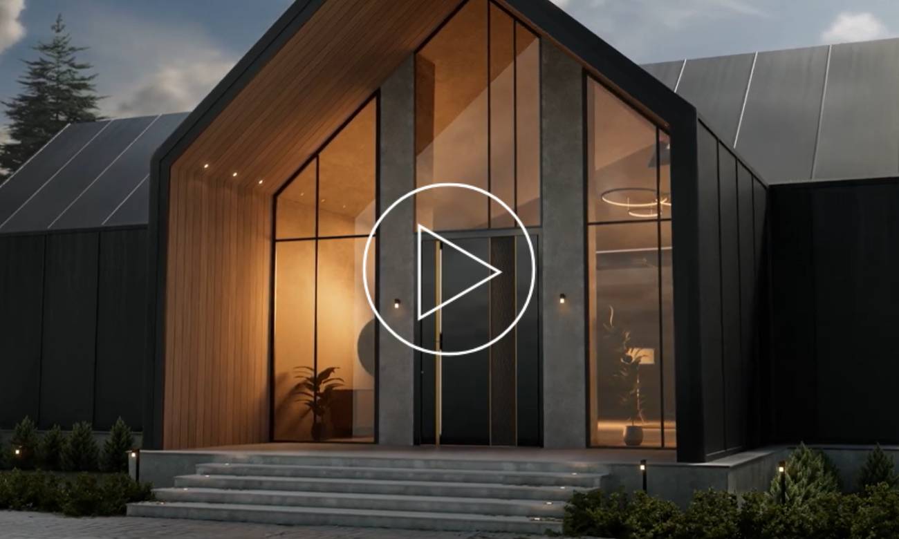 Porta d'ingresso a bilico prestigiosa